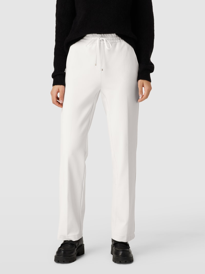 Stoffhose mit Tunnelzug Modell 'GRACY' in offwhite