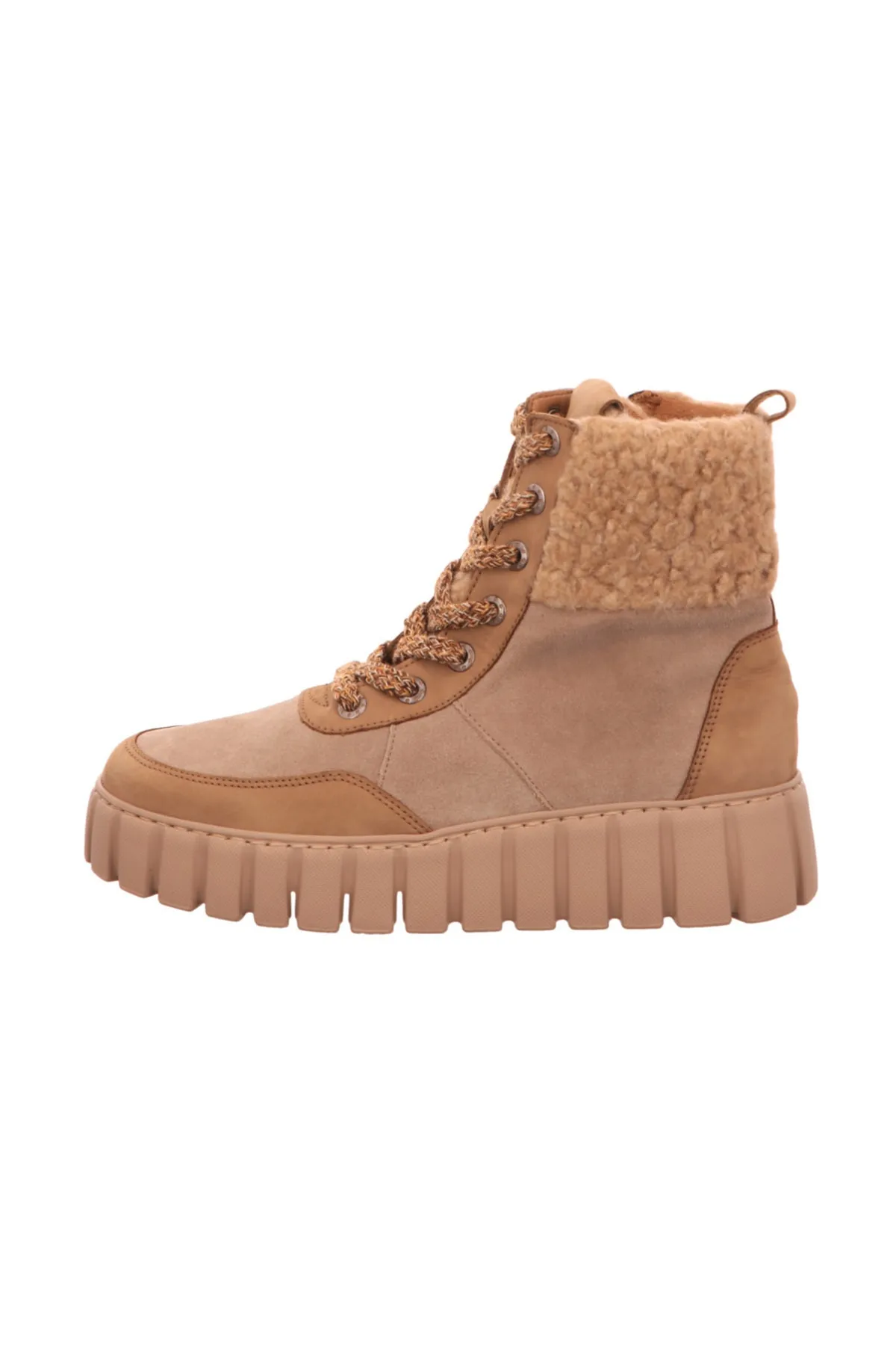 GABOR  Stiefelette - Beige - Flacher Absatz