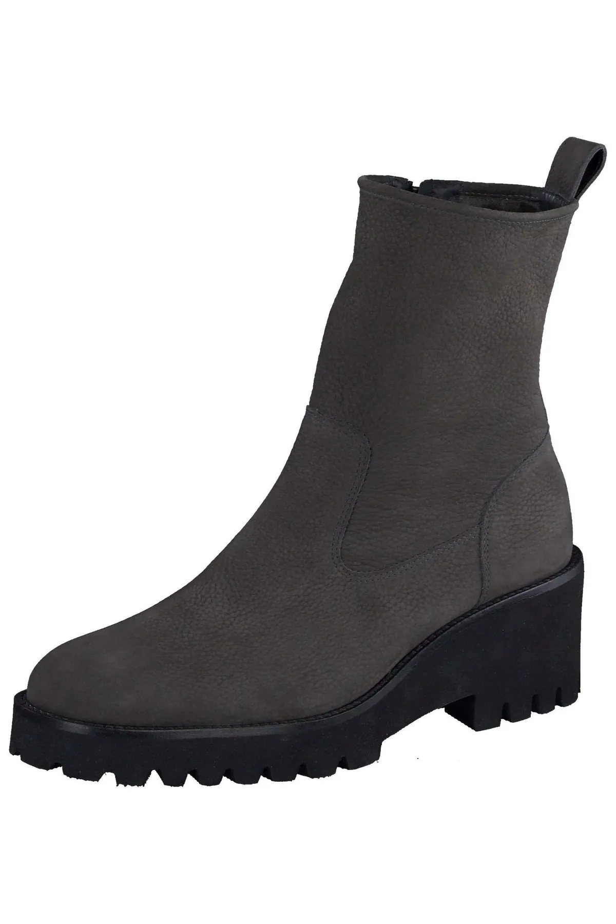 Paul Green  Stiefelette - Grau - Blockabsatz