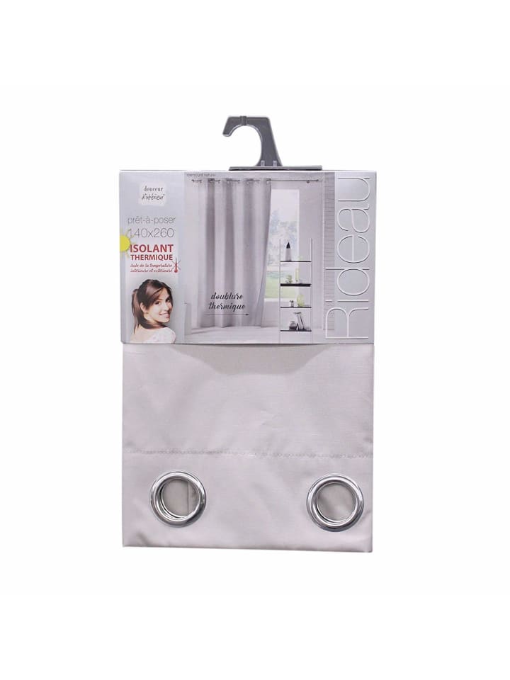 Douceur d’Intérieur Thermo-Verdunklungsvorhang in beige günstig kaufen onesize