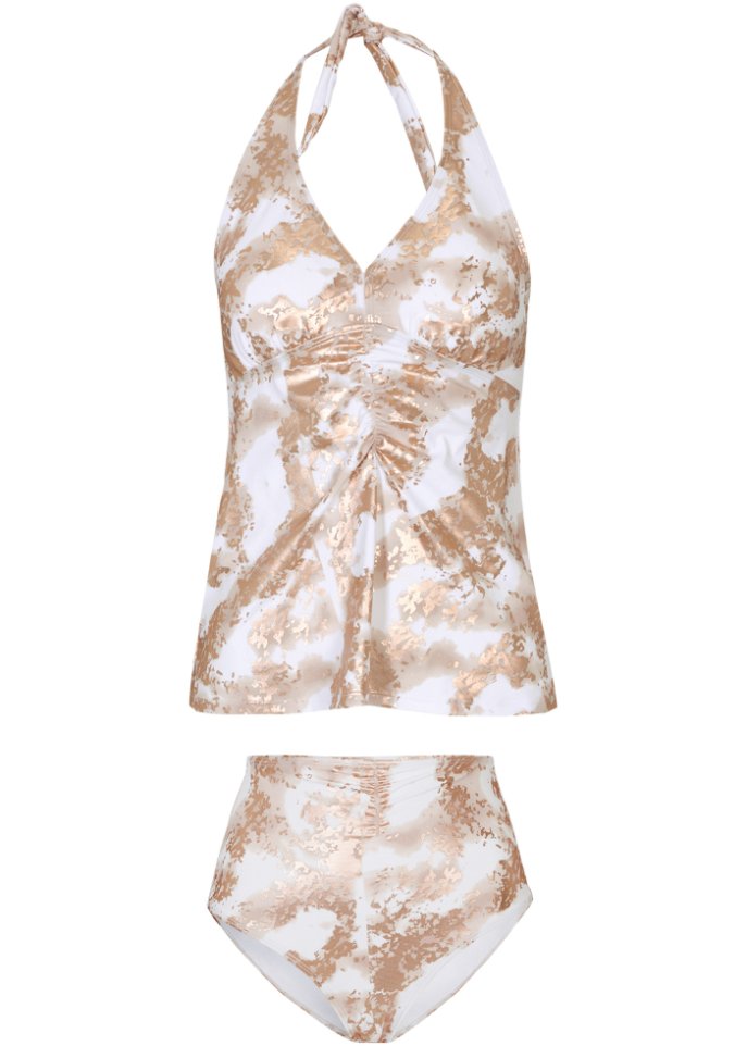 Exklusiver Neckholder Tankini (2-tlg.Set) aus recyceltem Polyamid