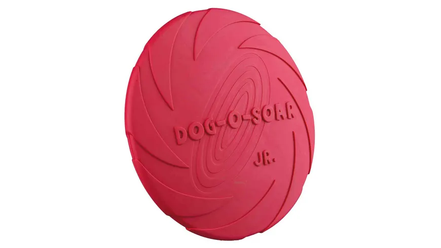 TRIXIE Hundespielzeug Frisbee Dog-O-Soar Naturgummi