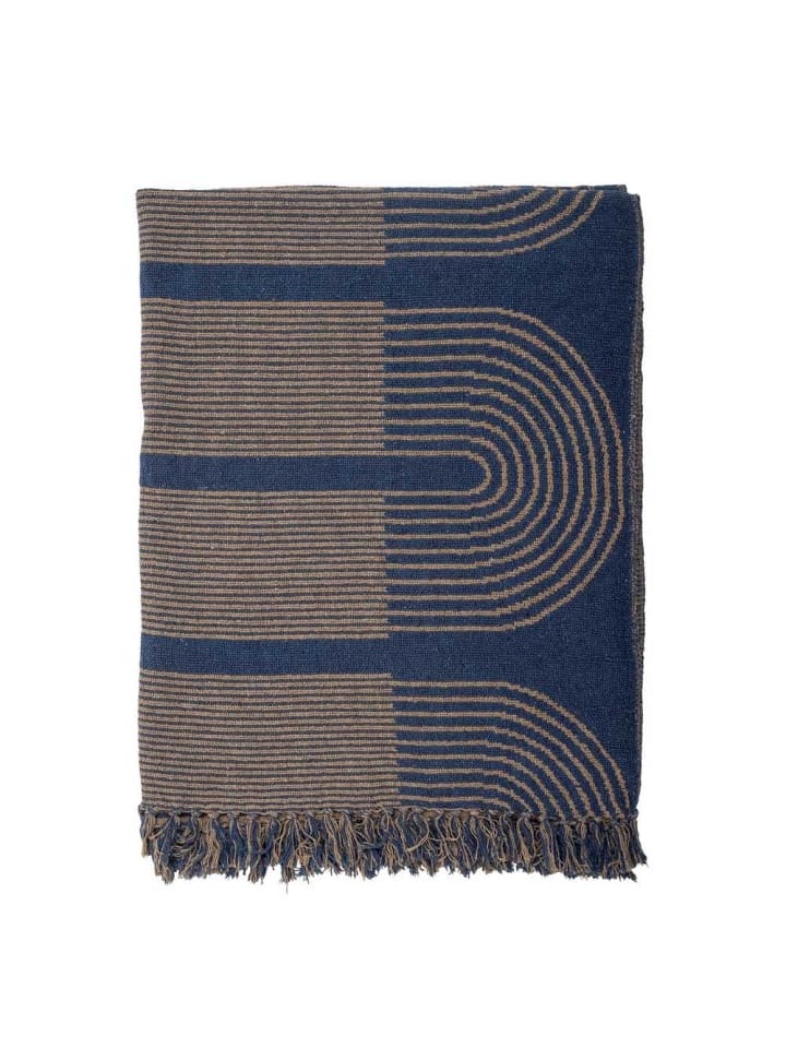 Bloomingville Decke TIFFANY Blau 160x130 cm günstig kaufen onesize