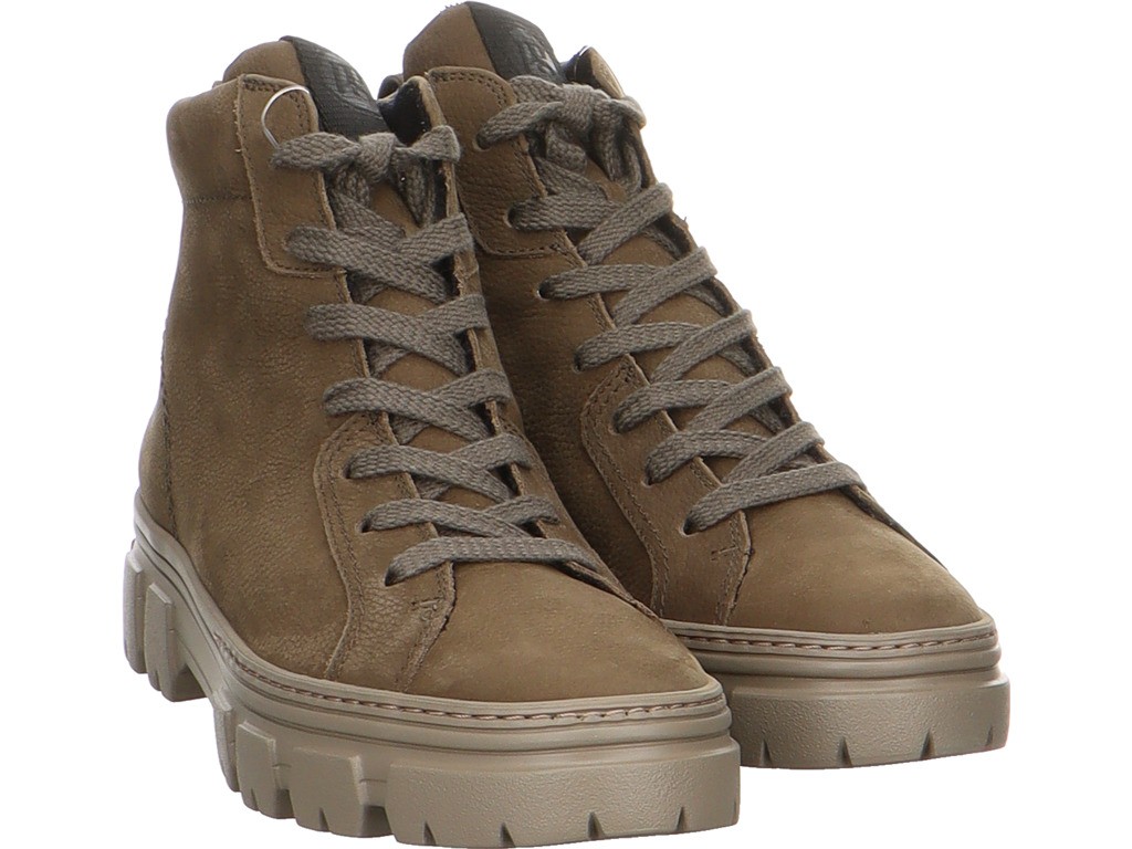 PAUL GREEN Winterstiefel khaki 0072-9993-092/Schnürstiefelett