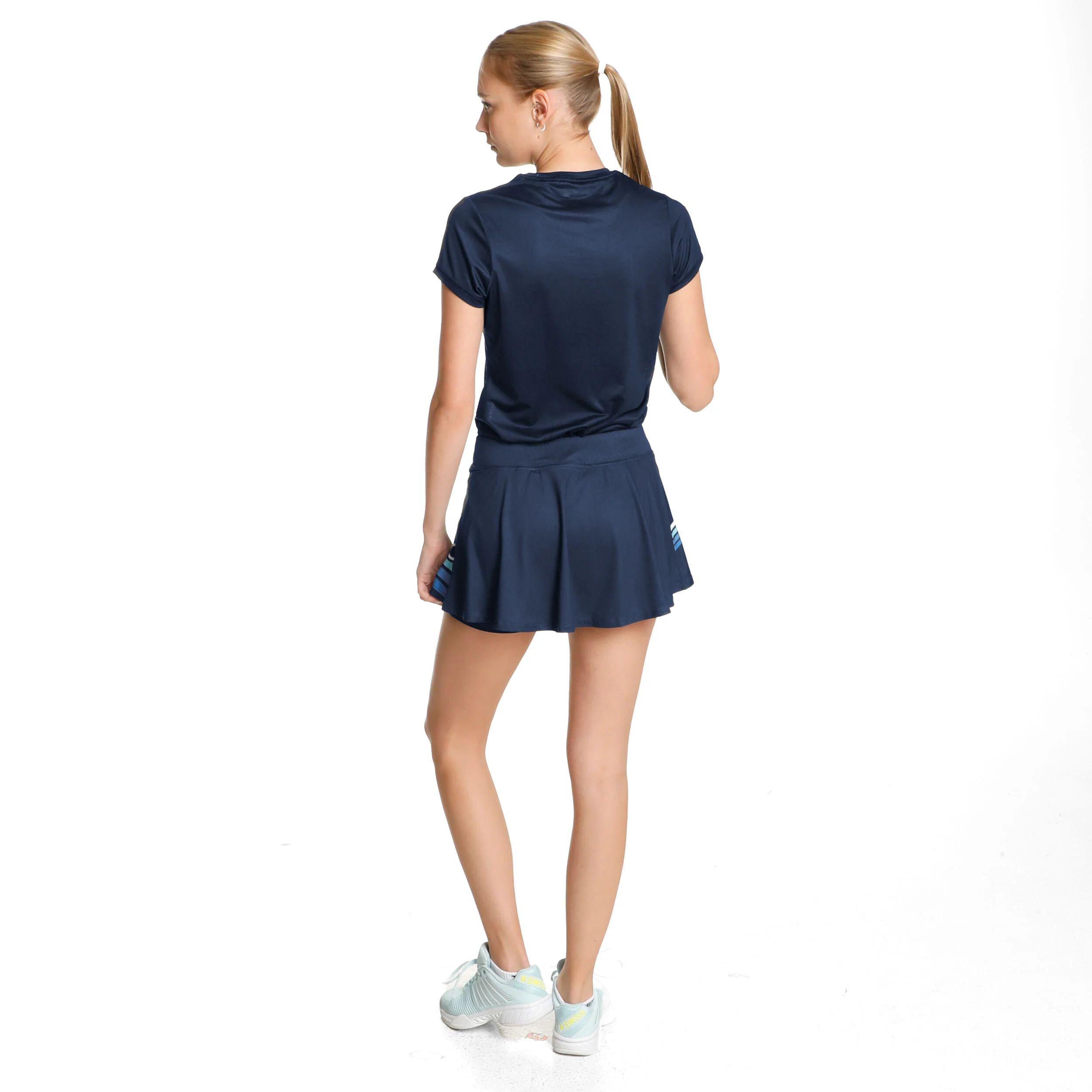 T-Shirt Special Edition Damen - Dunkelblau, Mehrfarbig