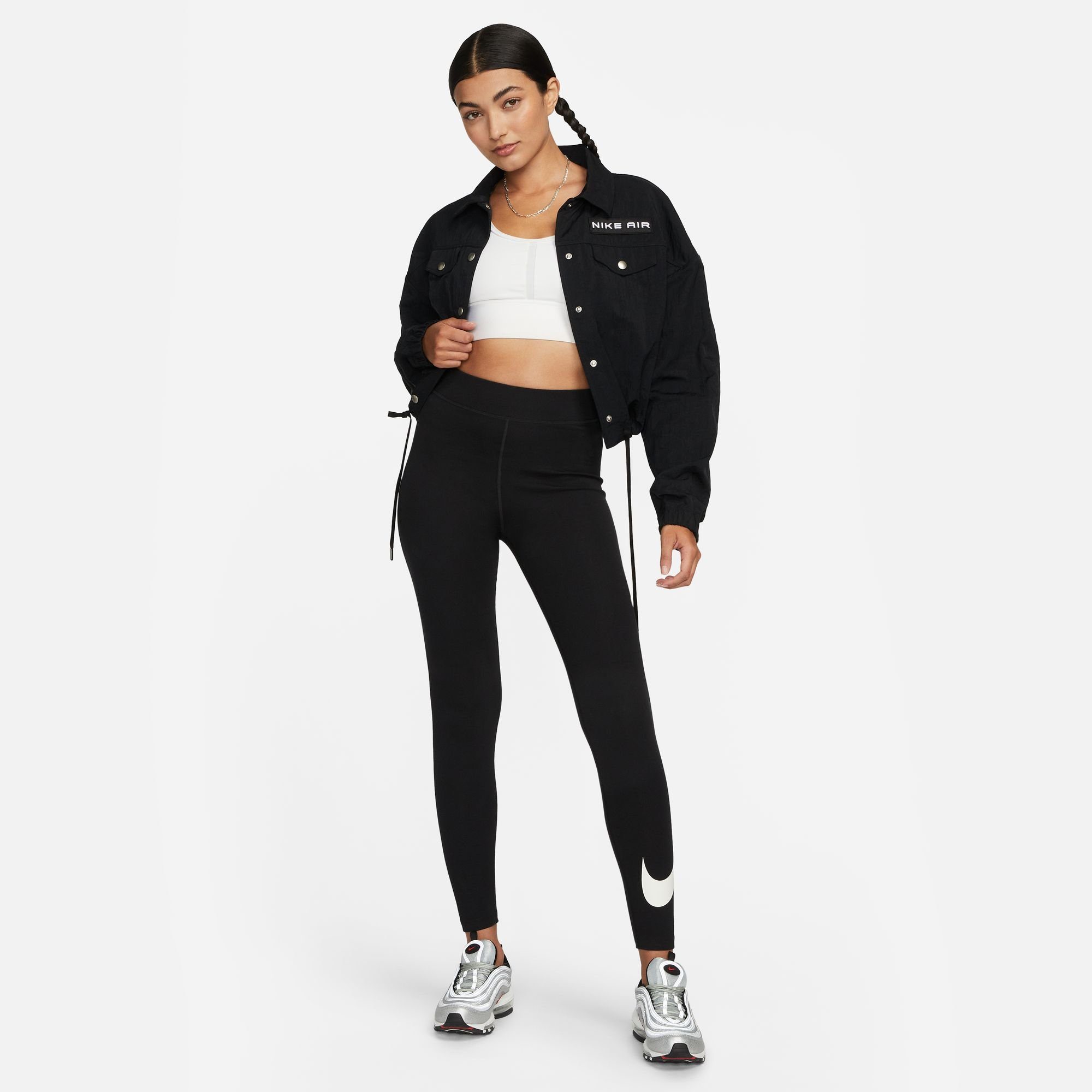 Nike Sportswear Leggings CLASSICS WOMEN'S HIGH-WAISTED GRAPHIC LEGGINGS