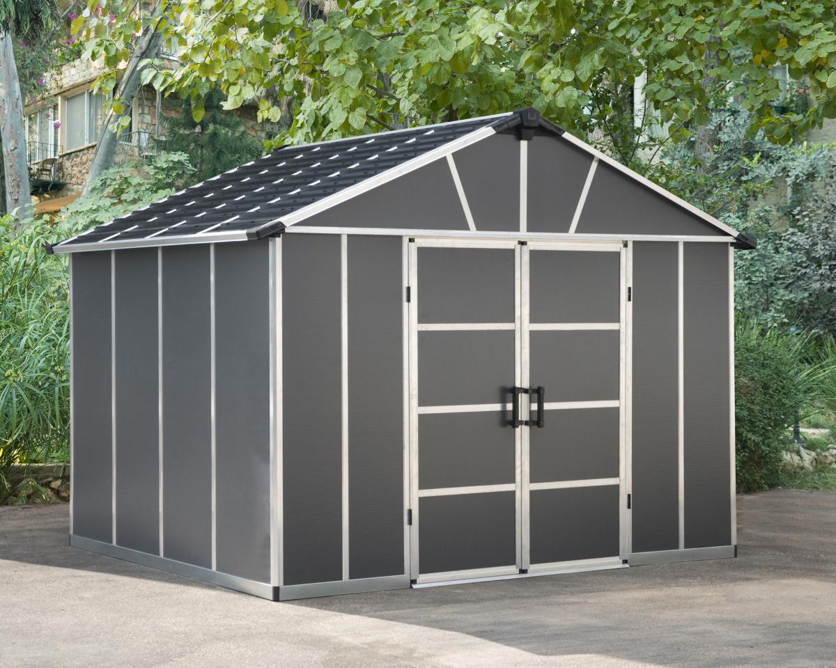 Canopia by Palram Yukon 10mm Gerätehaus 2,69x3,32m ohne Boden