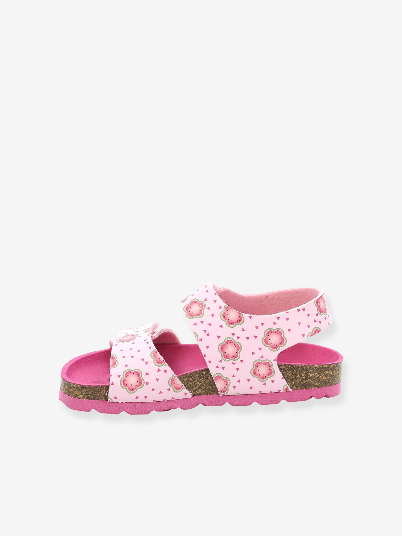 Kickers Mädchen Sandalen SUMMERKRO SUMMERKICK KICKERS - gelb geblümt