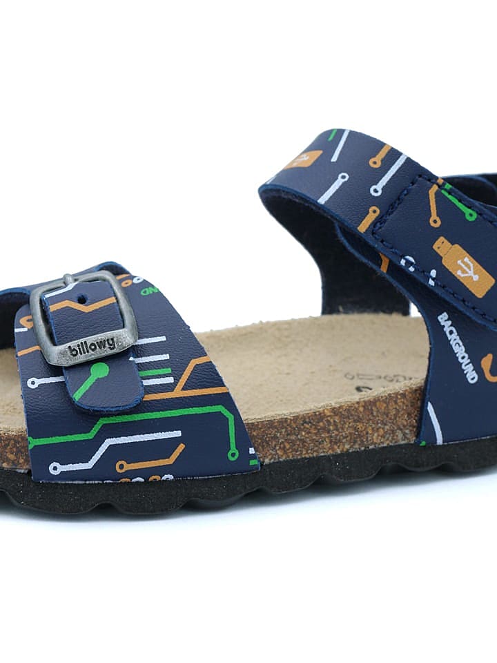billowy Sandalen in Dunkelblau günstig kaufen 26