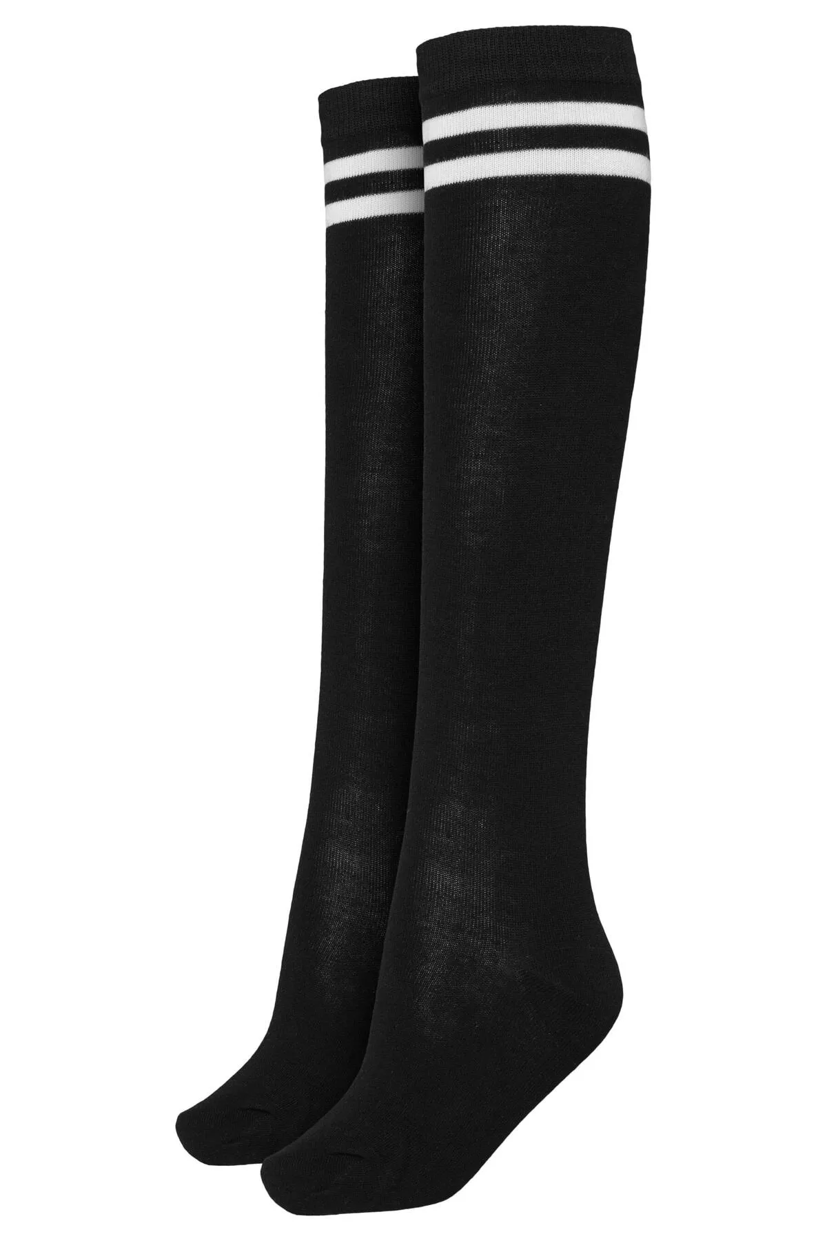 Urban Classics  Socken - Schwarz - Gestreift