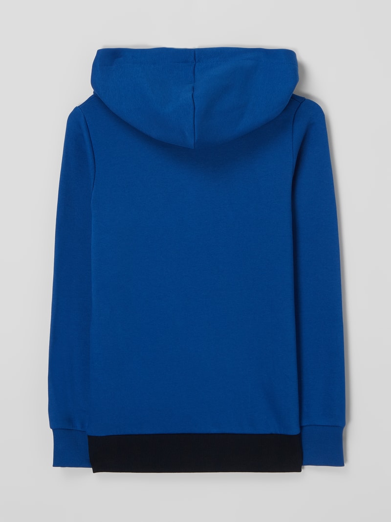 Hoodie aus Baumwollmischung Modell 'Copenhagen' in marineblau