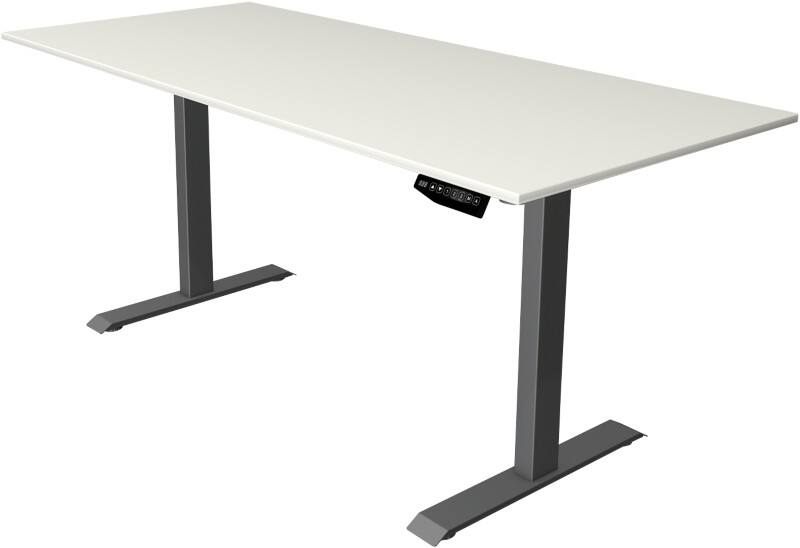 Kerkmann 10181810 Move 1 Elektrisch Höhenverstellbar Sitz-Stehschreibtisch Rechteckig Melamin;Stahl Anthrazit 1.800 x 800 x 1.230 mm