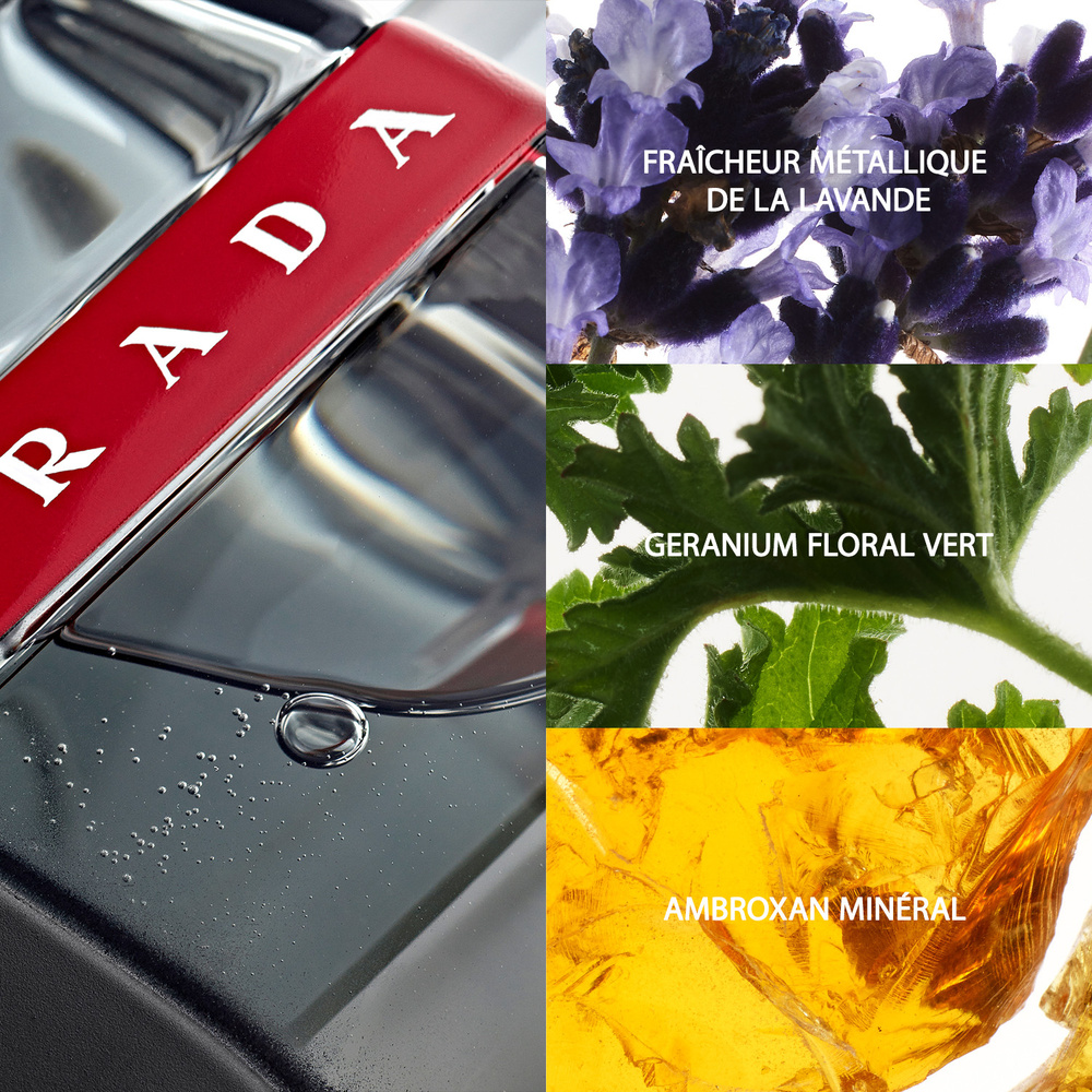 Prada Luna Rossa Carbon Eau de toilette fougère boisée minéralepour homme