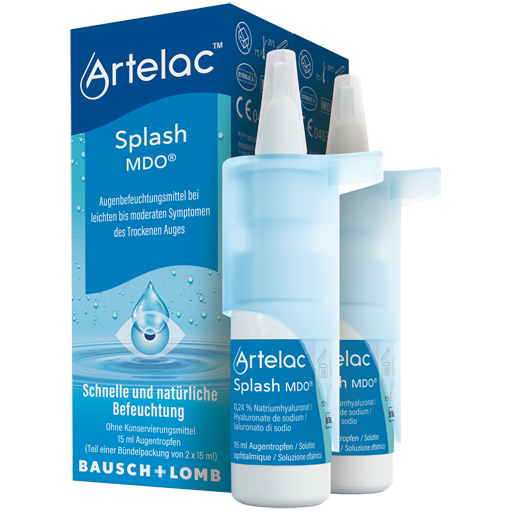 ARTELAC Splash MDO Augentropfen  2X15 ml  Augentropfen