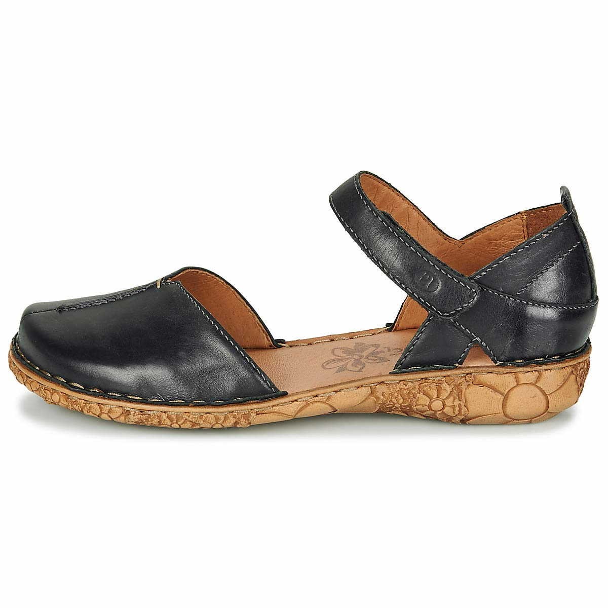 JOSEF SEIBEL Klassische Sandalen schwarz ROSALIE 42-Spange offen