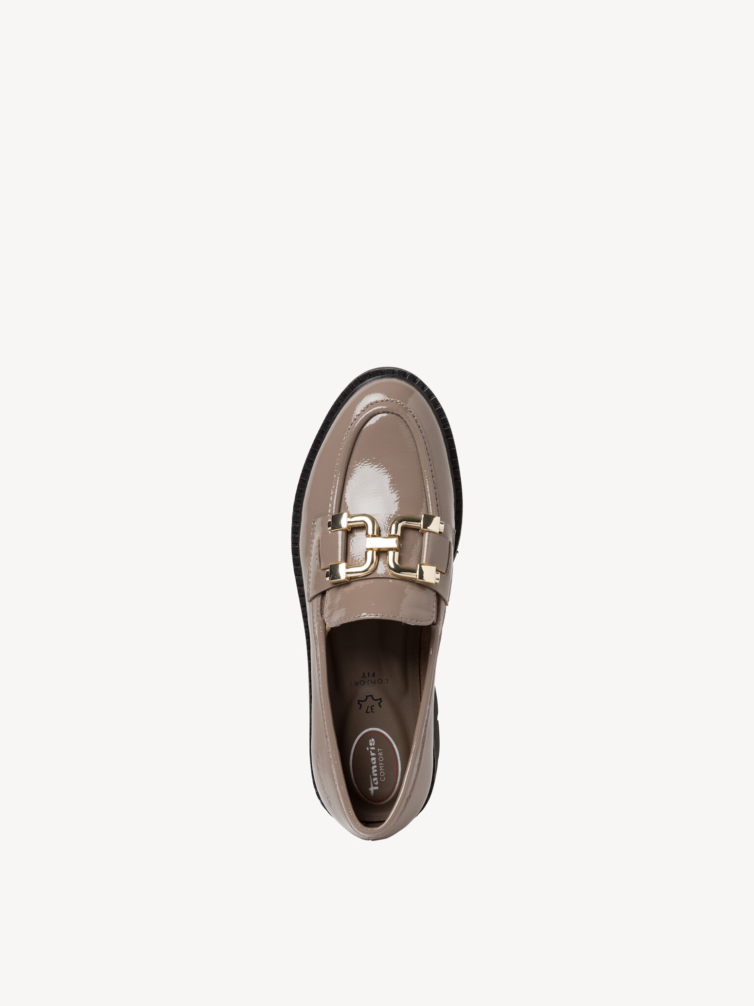 Slipper en cuir - marron