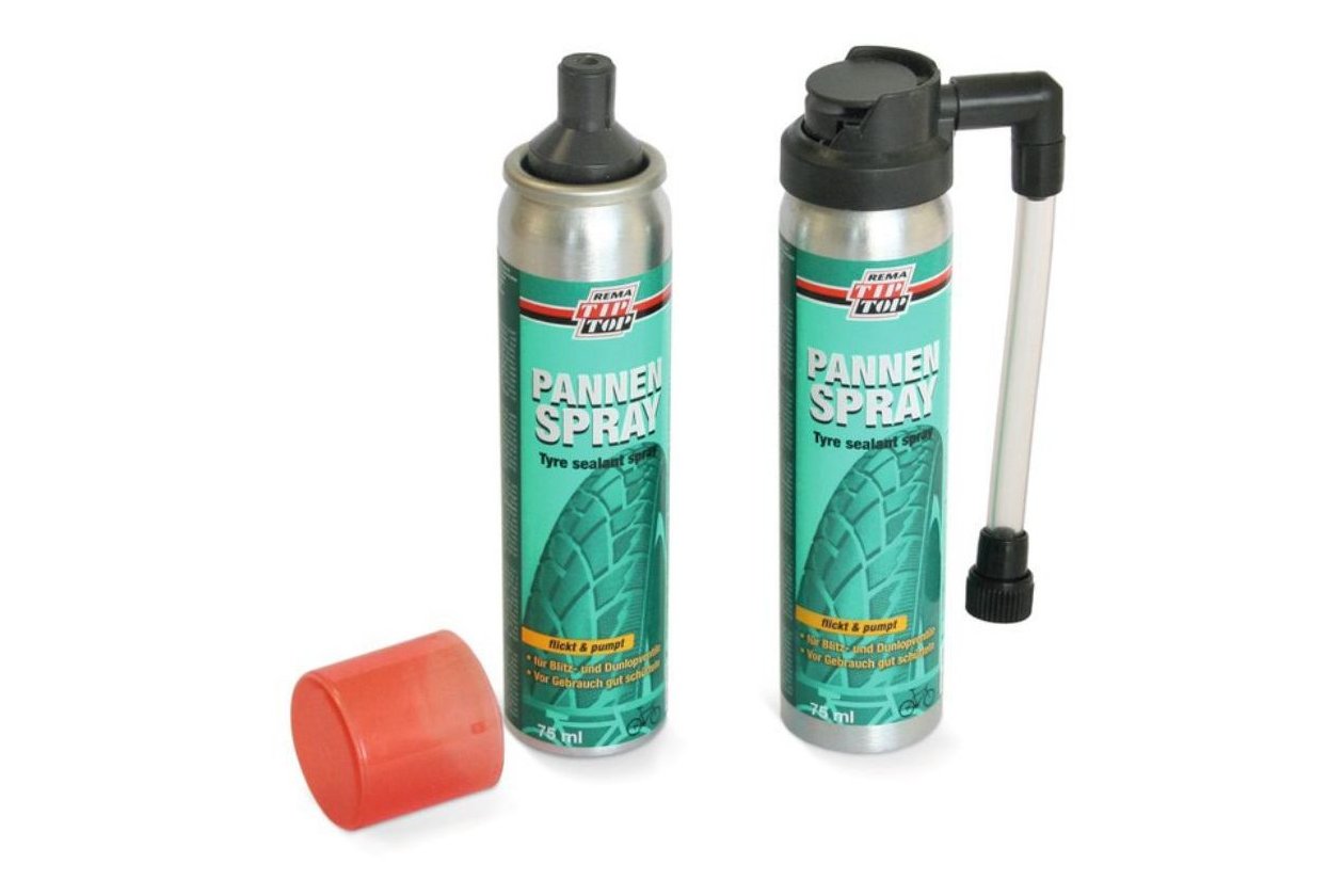 TipTop Fahrrad Pannenspray - Spru00fchdose 75 ml