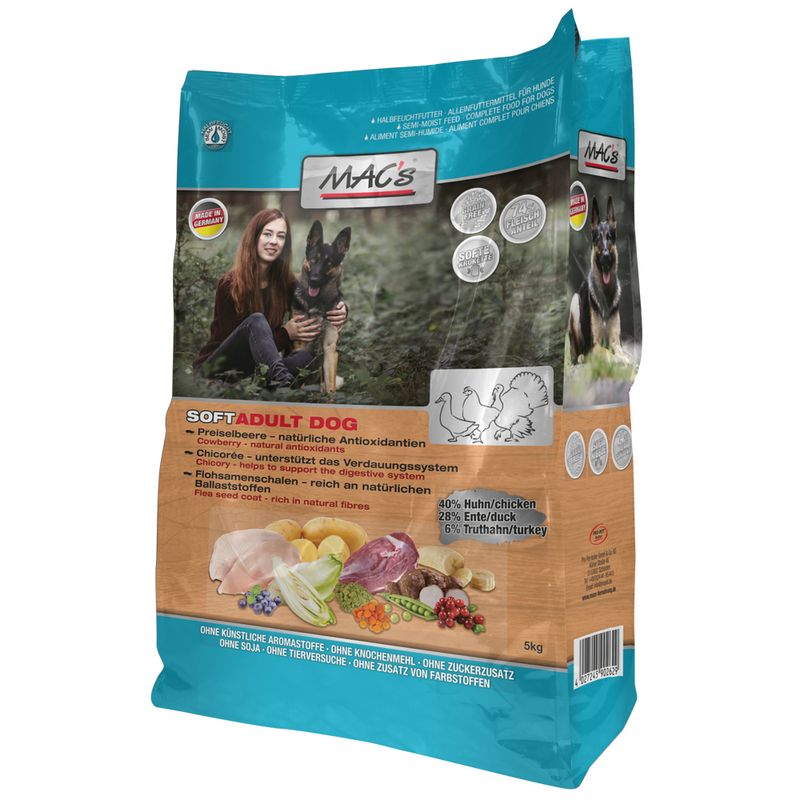 MAC's Soft Getreidefrei Huhn, Ente & Truthahn