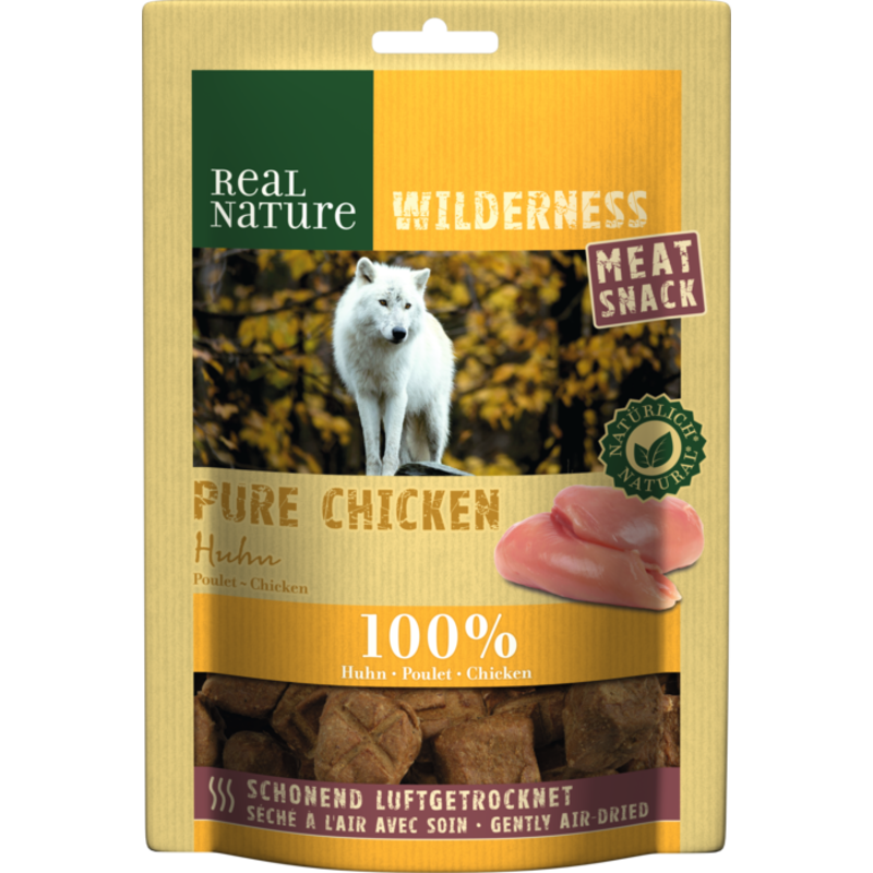 REAL NATURE Snacks REAL NATURE WILDERNESS Meat Snacks 150g Pure Chicken