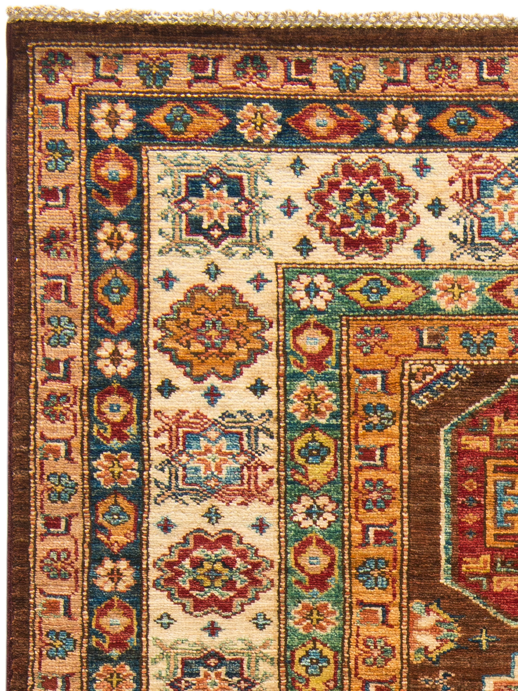 Kazak Ghazni ca. 185 x 240 cm, Unikat / Einzelstück