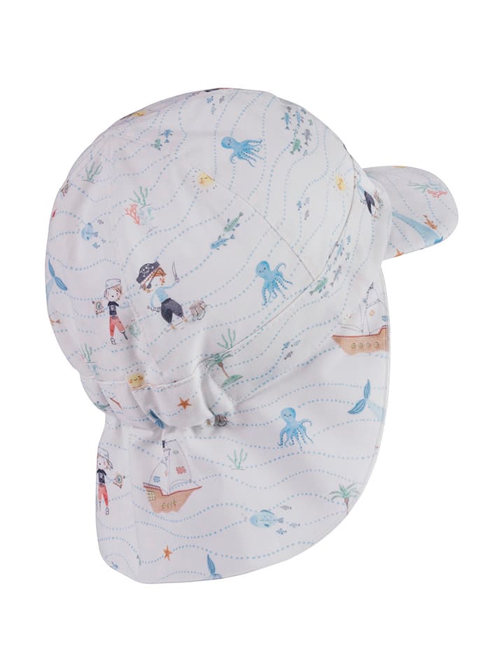 Sterntaler Nackenschutzcap in Weiß günstig kaufen