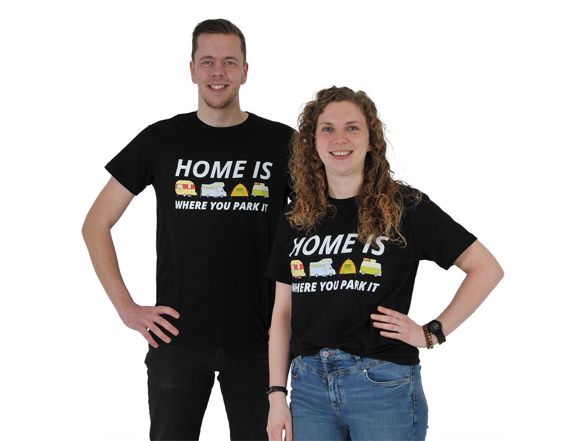 Obelink Home is where you park it T-shirt