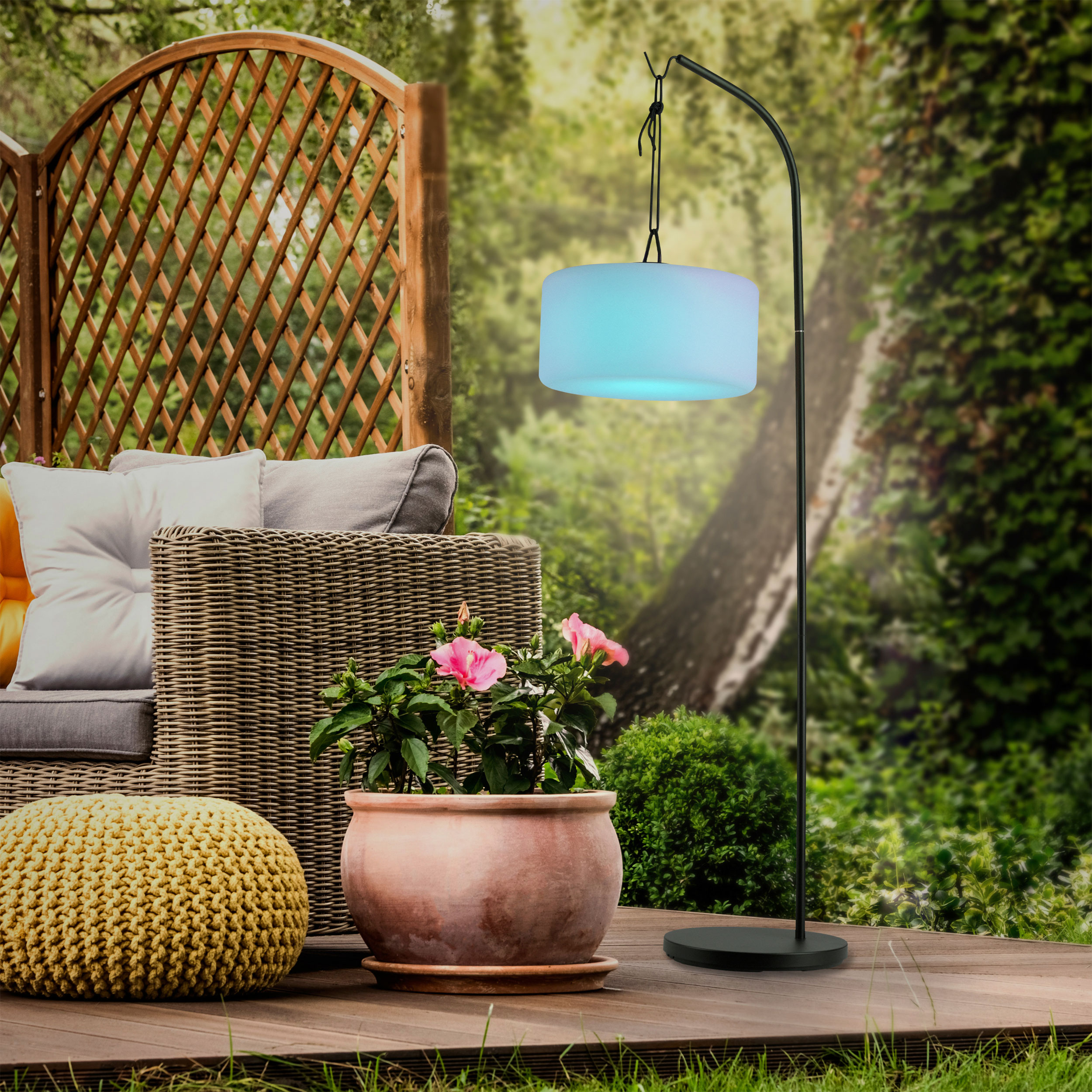 JUST LIGHT.LED-Akku-Pendelleuchte 1flg