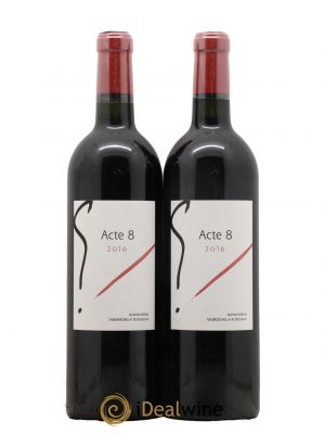 G acte 8  2016 - Lot de 2 Bouteilles