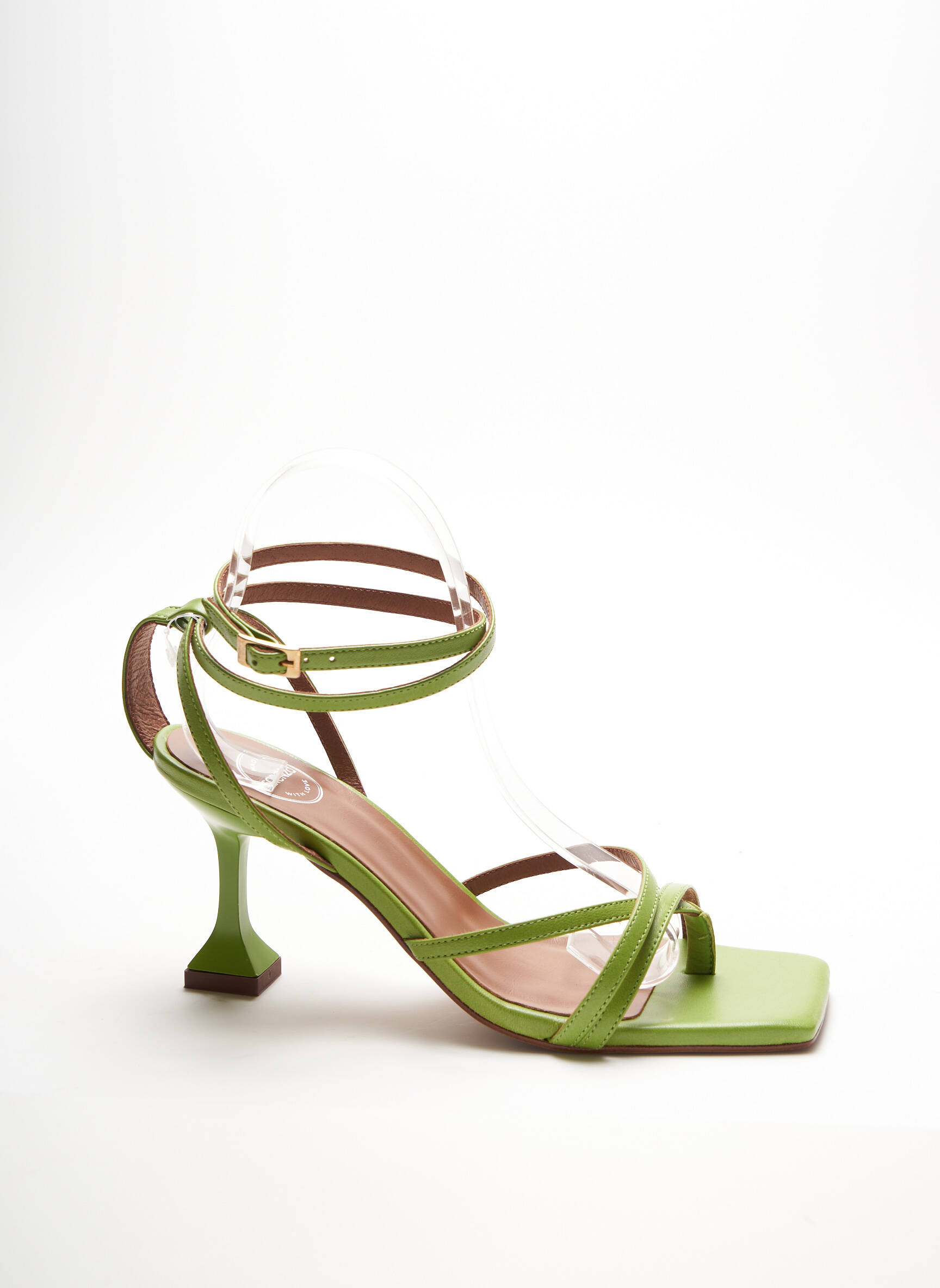 Sarenza Sandales Nu Pieds Femme couleur vert