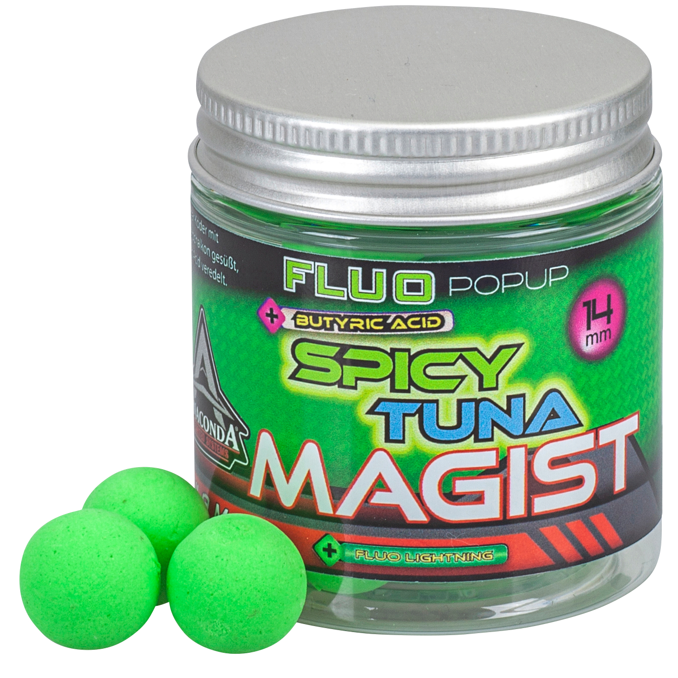 Anaconda Fluo Popup Magist (Spicy Tuna)