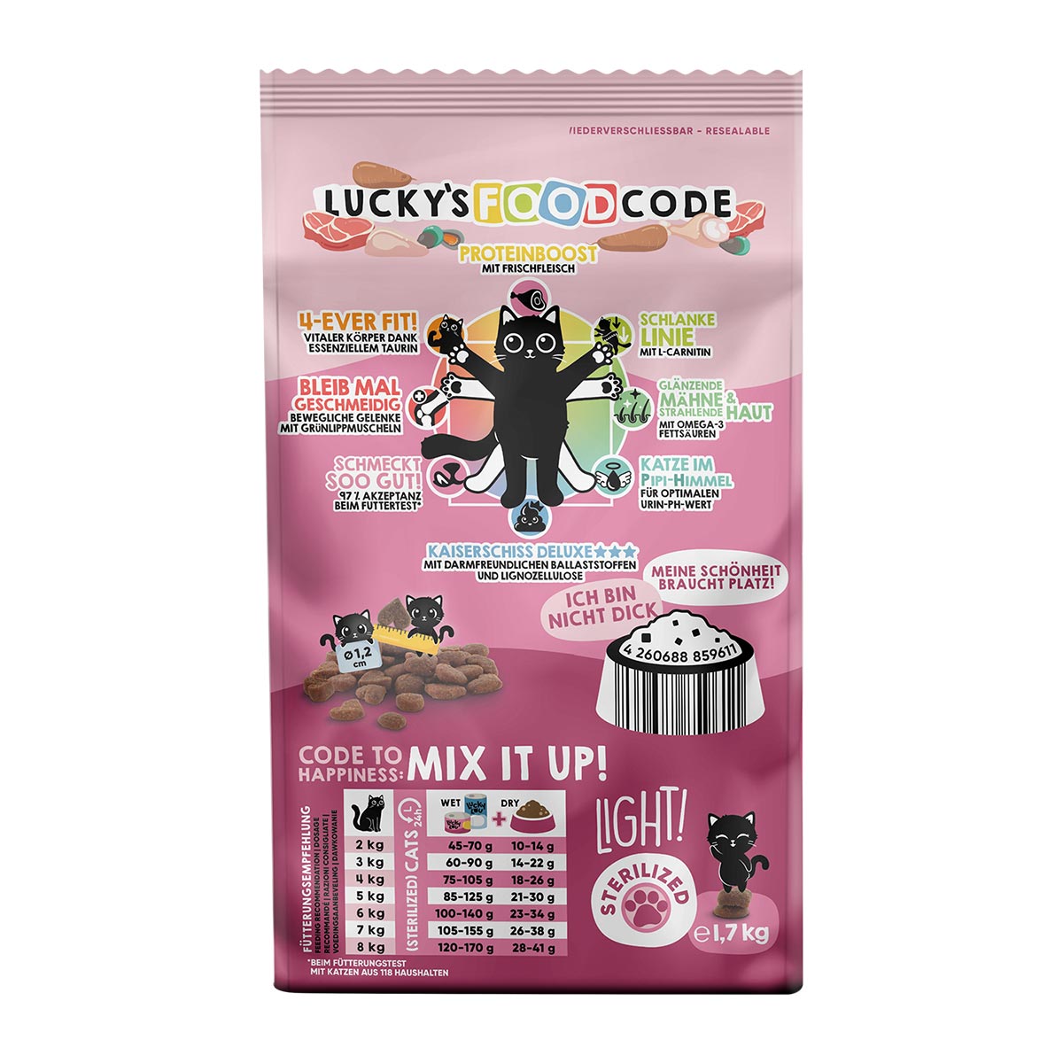 Lucky Lou Light Geflügel & Lamm 1,7kg günstig kaufen