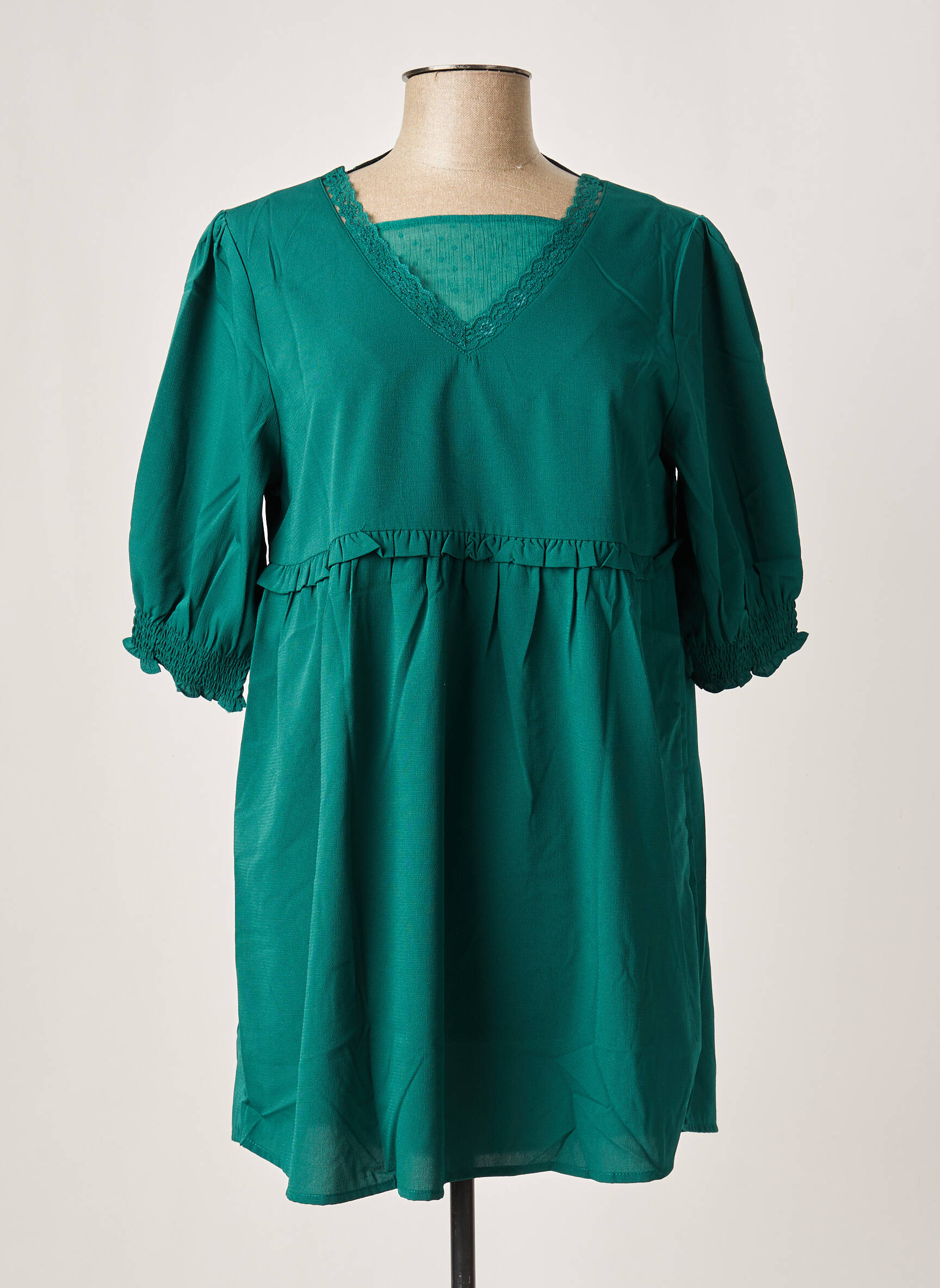 Blancheporte Tuniquemanchecourte Femme couleur vert