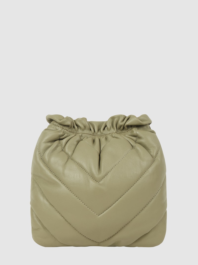 Crossbody Bag aus Leder Modell 'Lilou' in lindgrün