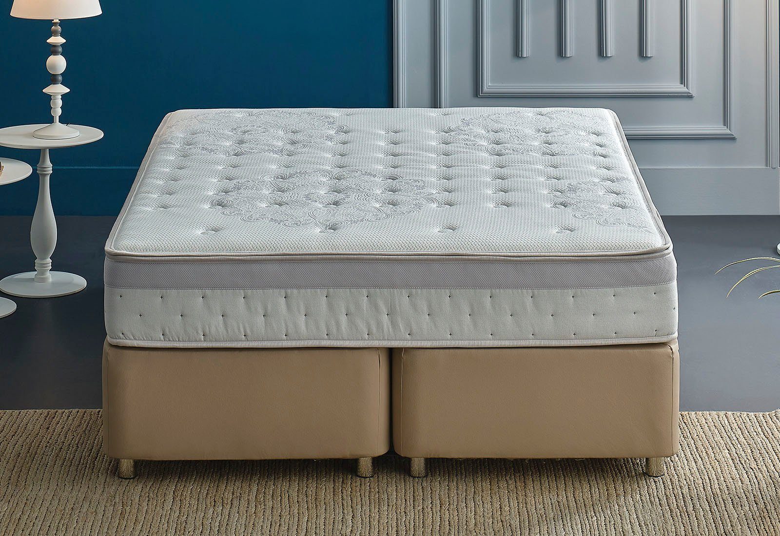 Taschenfederkernmatratze Siena Expert, Yatas Bedding, 27 cm hoch, Matratze in 90x200 cm und weiteren Größen, atmungsaktive Matratze