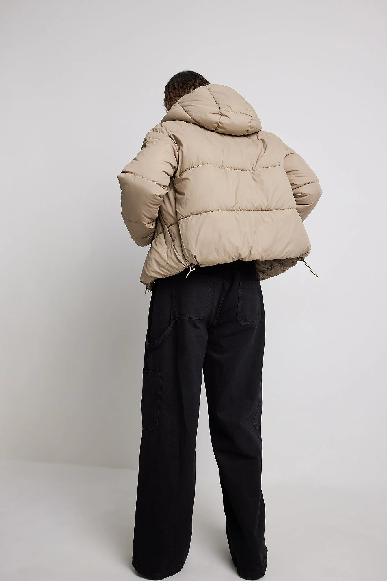 Kurze gepolsterte Jacke