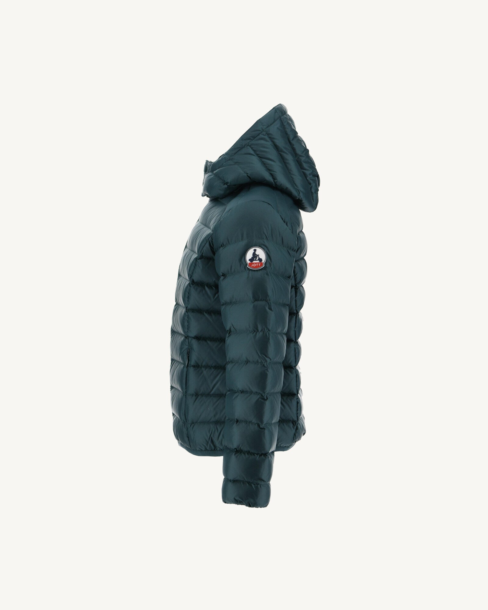 Doudoune à capuche enfant Grand Froid Vert foncé Gold