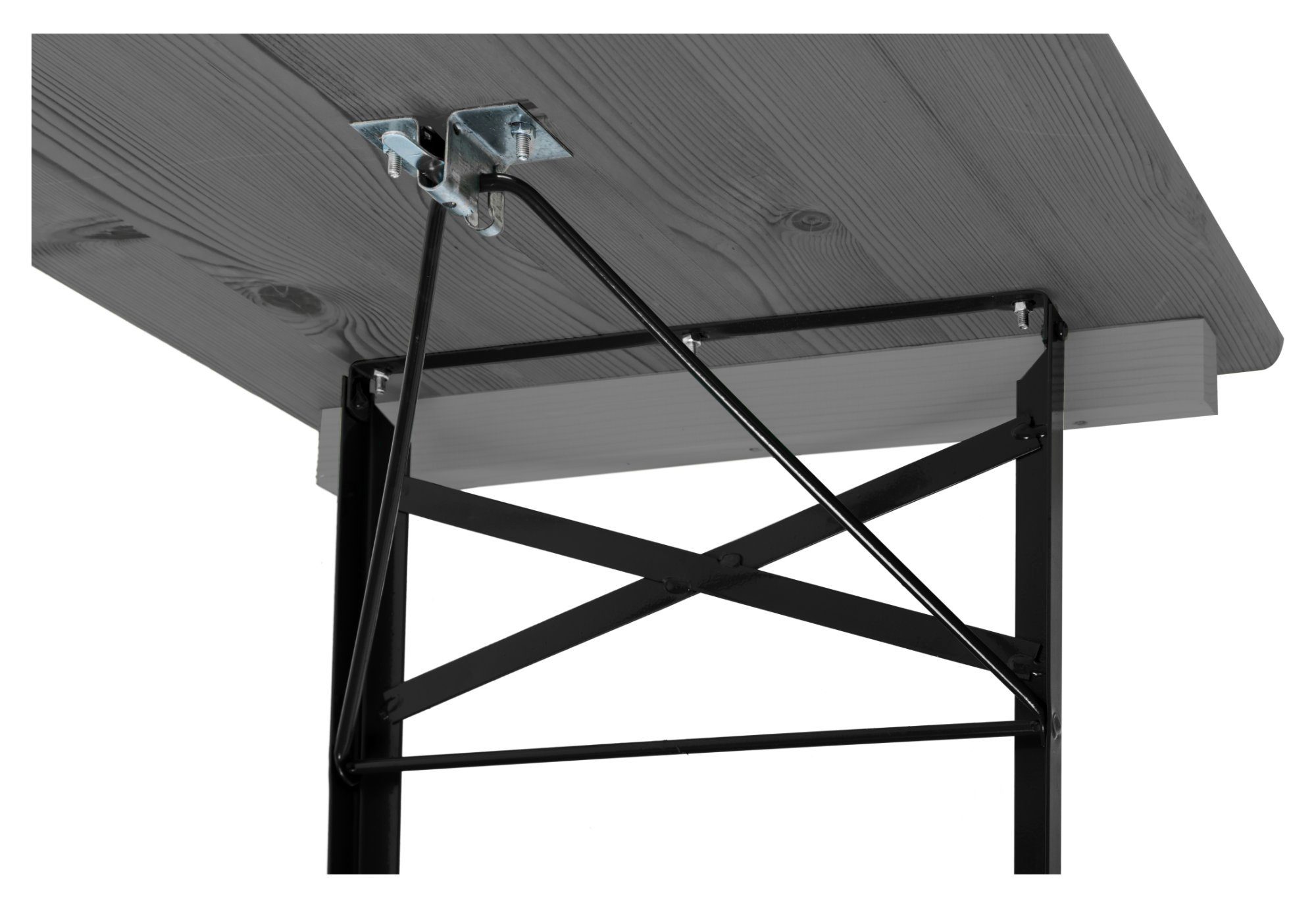 Stagecaptain Bierzeltgarnitur BBEU-110 Hirschgarten Bierzeltgarnitur für Balkon 110 cm - 2 x Set, (6-tlg)