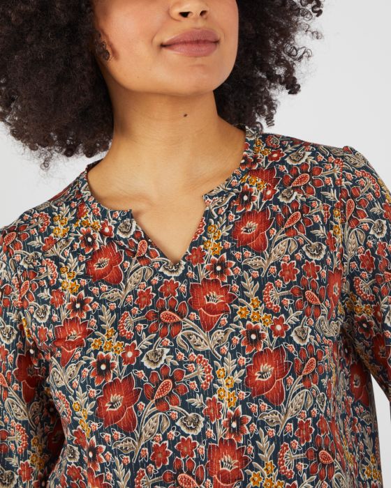 Tee-shirt col tunisien
