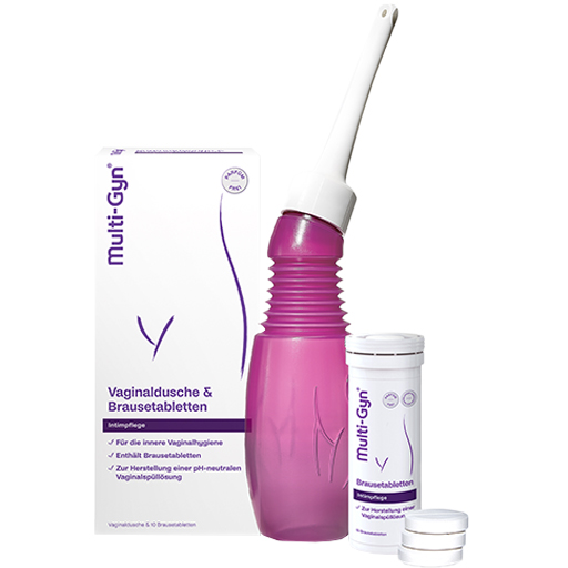 MULTI-GYN Vaginaldusche Kombipack Brausetabletten  1 P  Brausetabletten