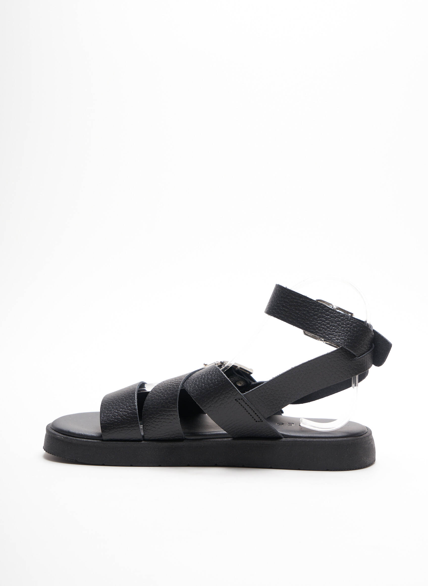 Pieces Sandales Nu Pieds Femme couleur noir