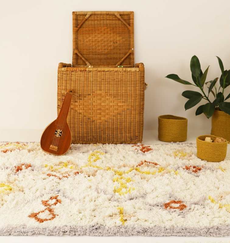 Tapis style berbère 100X160cm ILSE