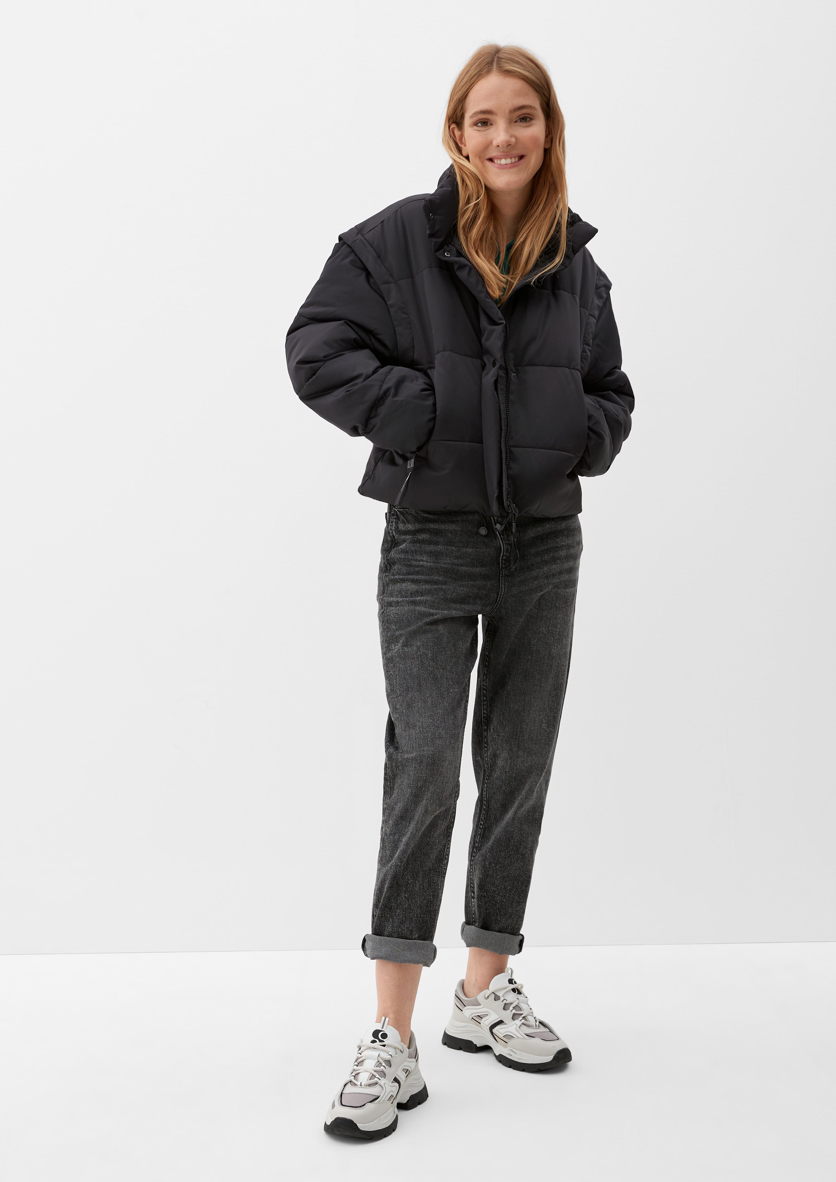 Puffercoat mit abnehmbaren Ärmeln  2116130-9999