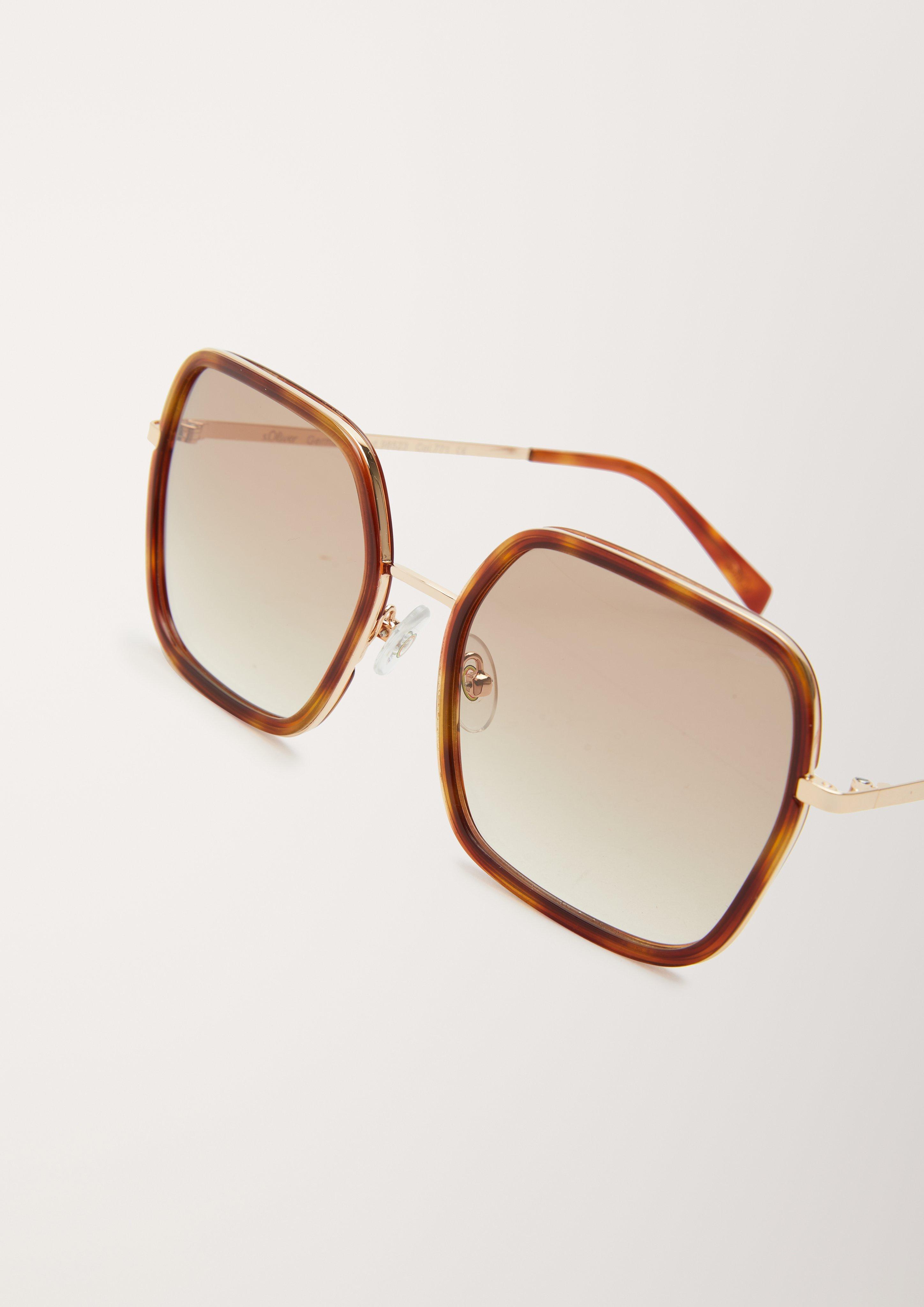 Sonnenbrille in Oversize-Form  6006533-771