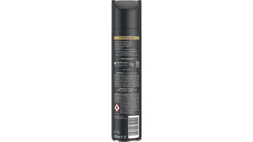 TAFT Haarspray Powerful Age 250 ml Haltegrad 5 - sehr starker Halt 250 ml