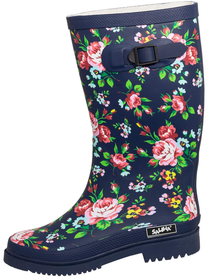 Bockstiegel Regenstiefel Julia in dunkelblau/multi günstig kaufen