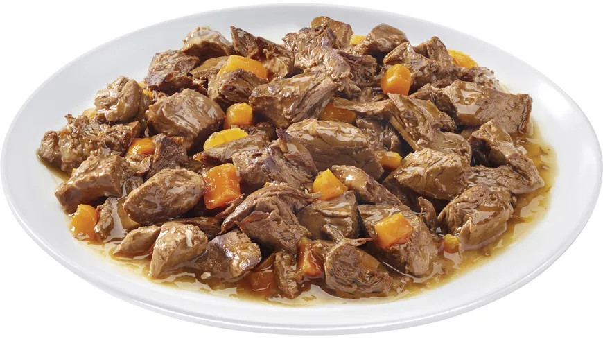 PURINA ONE Adult mit Rind und Karotten Katzennassfutter 26x85g Portionsbeutel 85 g