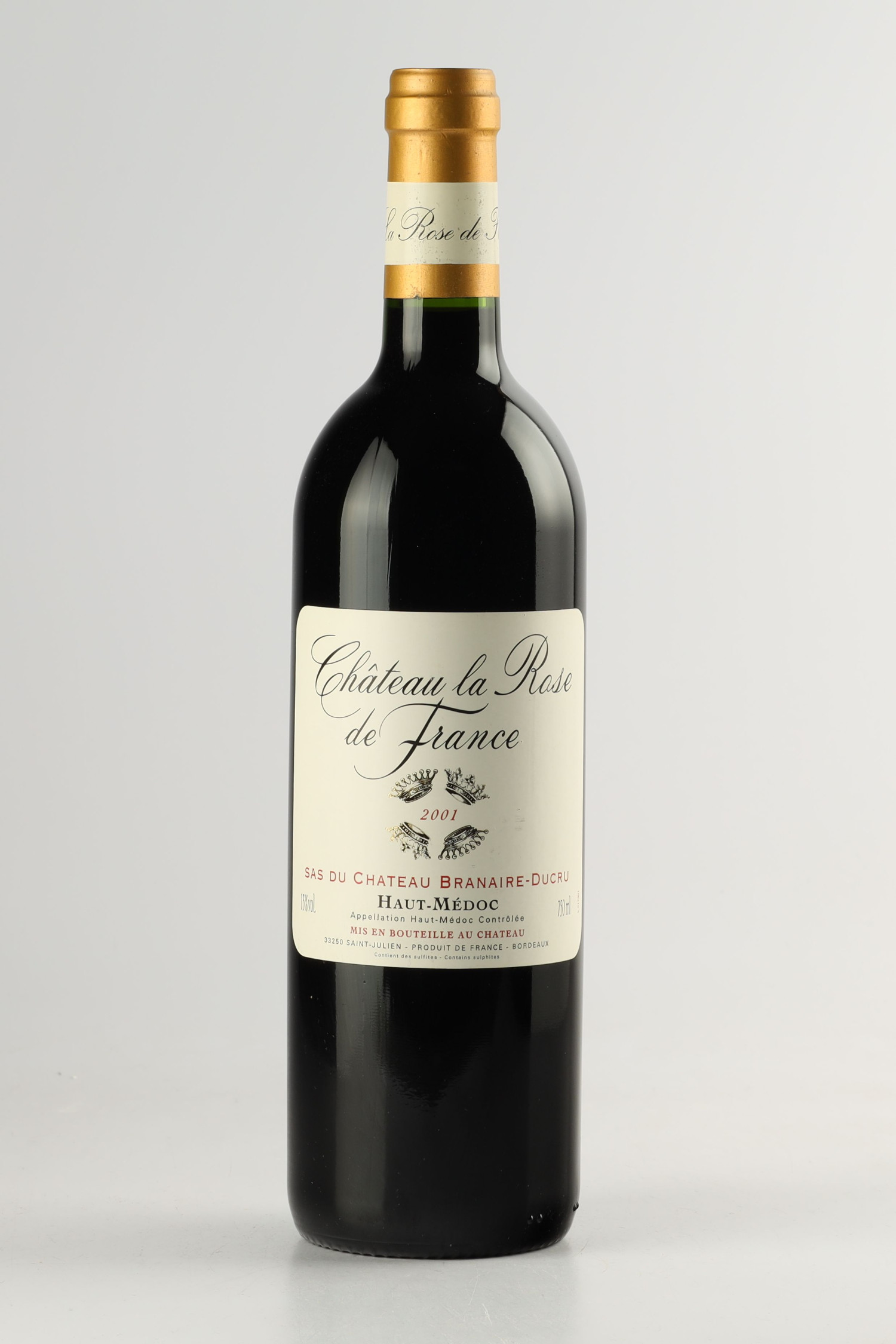 Château La Rose De France 2001, Haut Medoc
