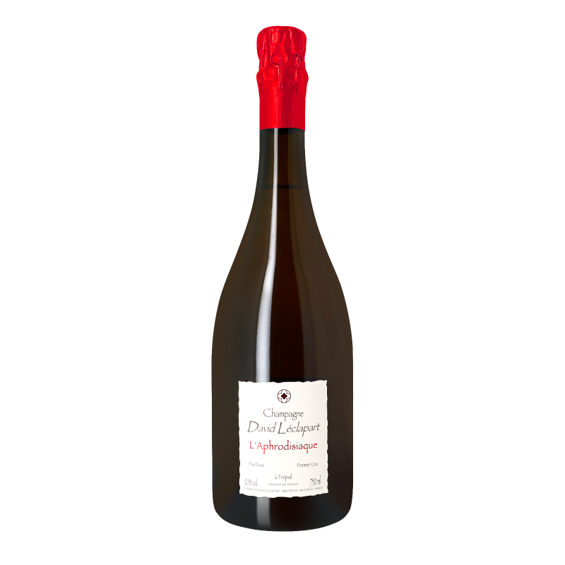 Brut Zero Dosage 1er Cru Cuvée l'Aphrodisiaque 17 NM - Champagne 1er Cru - Champagne - David Léclapart (75CL.)