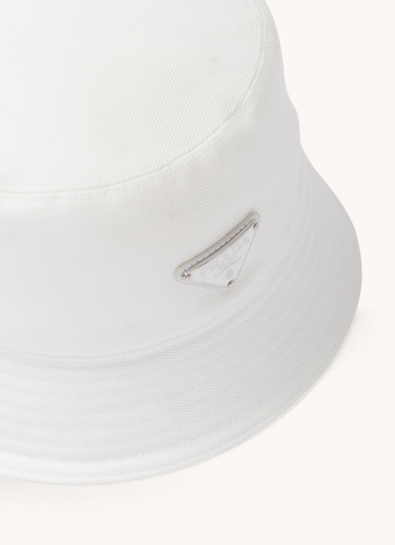 Prada  Drill bucket hoed met logo