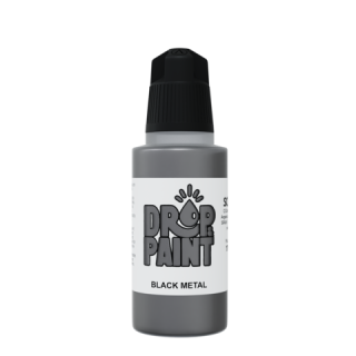 Drop & Paint - Black Metal (17ml)
